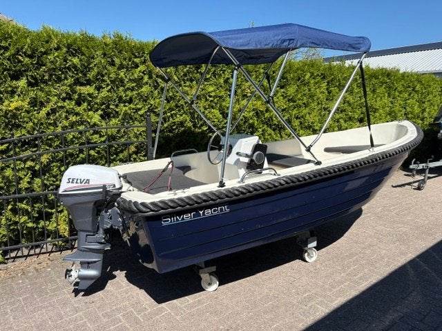 Silver Yacht 405 met Selva 8 PK 4 Takt, Overige merken, 4 m, Overige brandstoffen, 2 m