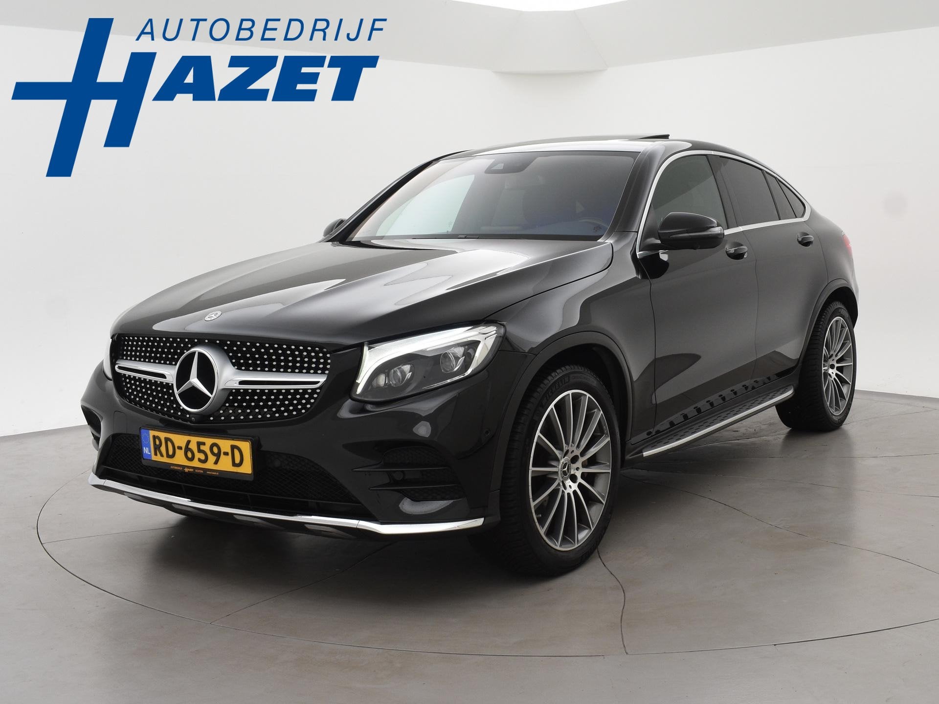 Mercedes-Benz GLC-klasse Coupé 250 4MATIC PREMIUM AMG SPORT, Automaat, Stof, Gebruikt, 4 cilinders