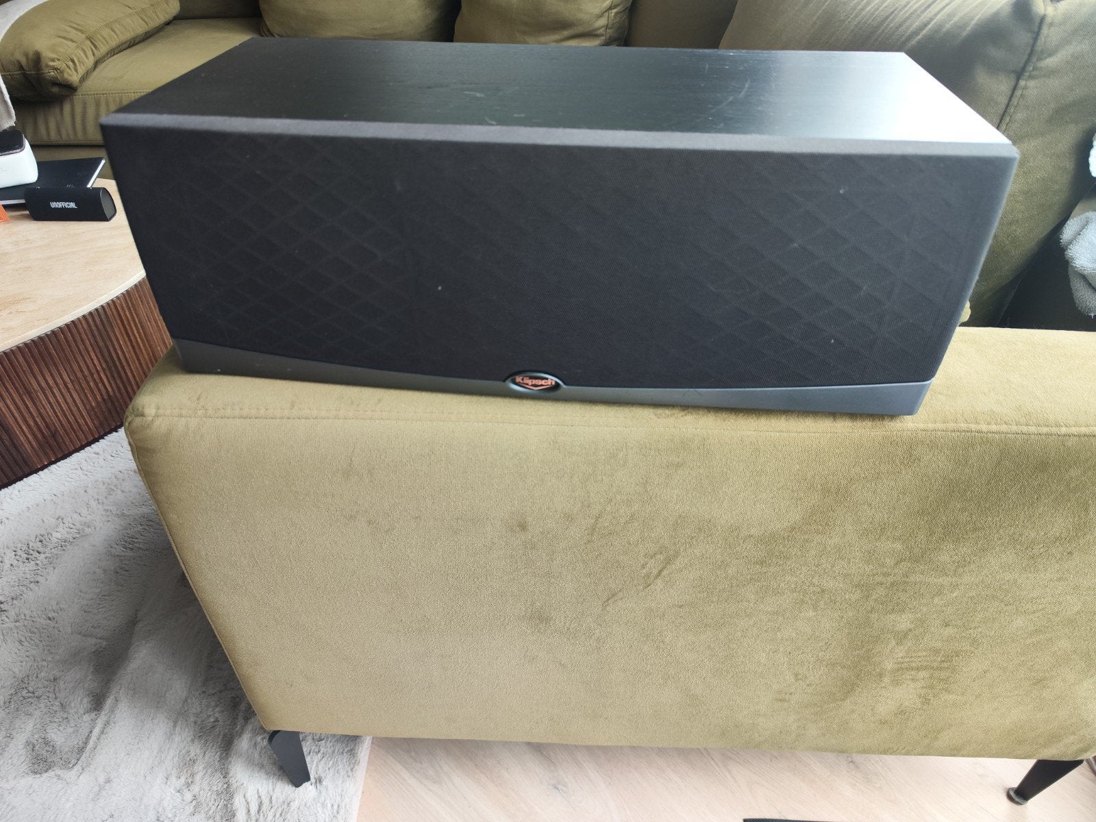 Klipsch RC35 Center Speaker - Zeer goede staat, Gebruikt, 120 tot 150 watt, Ophalen of Verzenden, Geschikt voor surround/home cinema