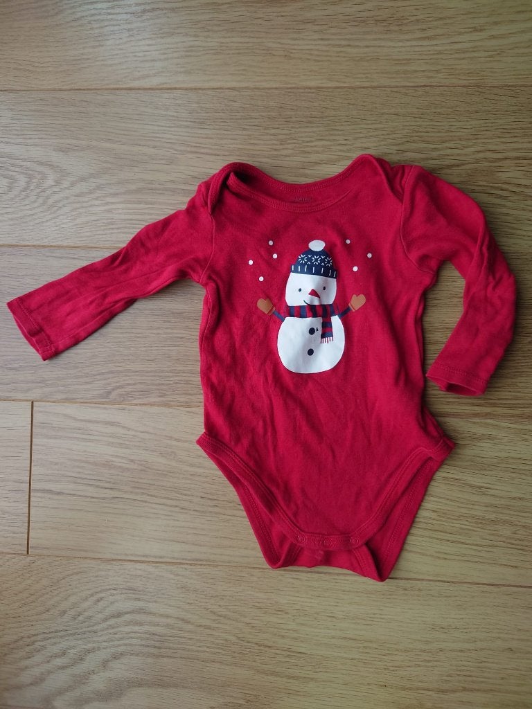 snowman romper maat 80, Kinderen en Baby's, Babykleding | Maat 80, Ophalen of Verzenden, Gebruikt, Jongetje of Meisje, Nacht- of Onderkleding
