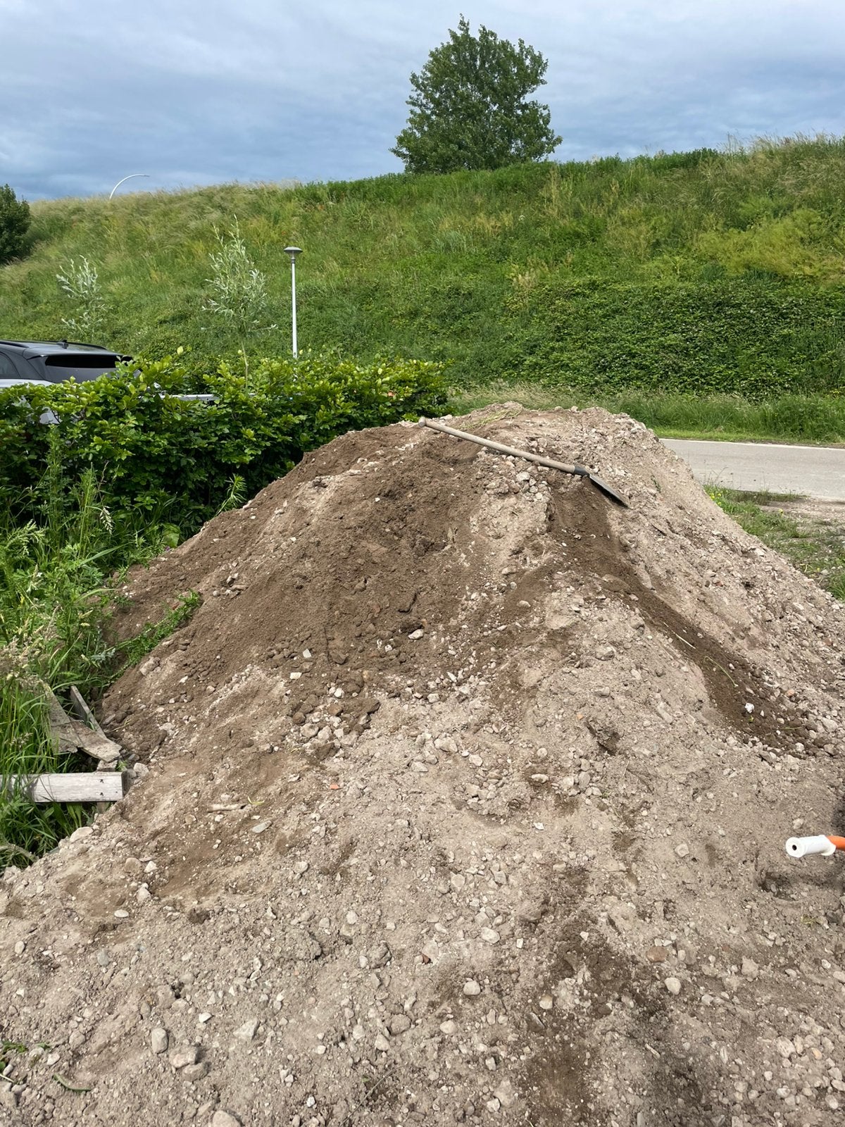 Puin ca 10 m3 - gratis, Tuin en Terras, Zand, Ophalen, Gebruikt