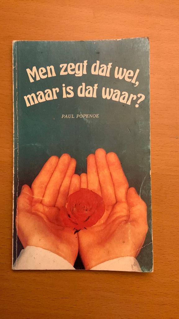 Men zegt dat wel, maar is dat waar? - Paul Popenoe, Ophalen of Verzenden