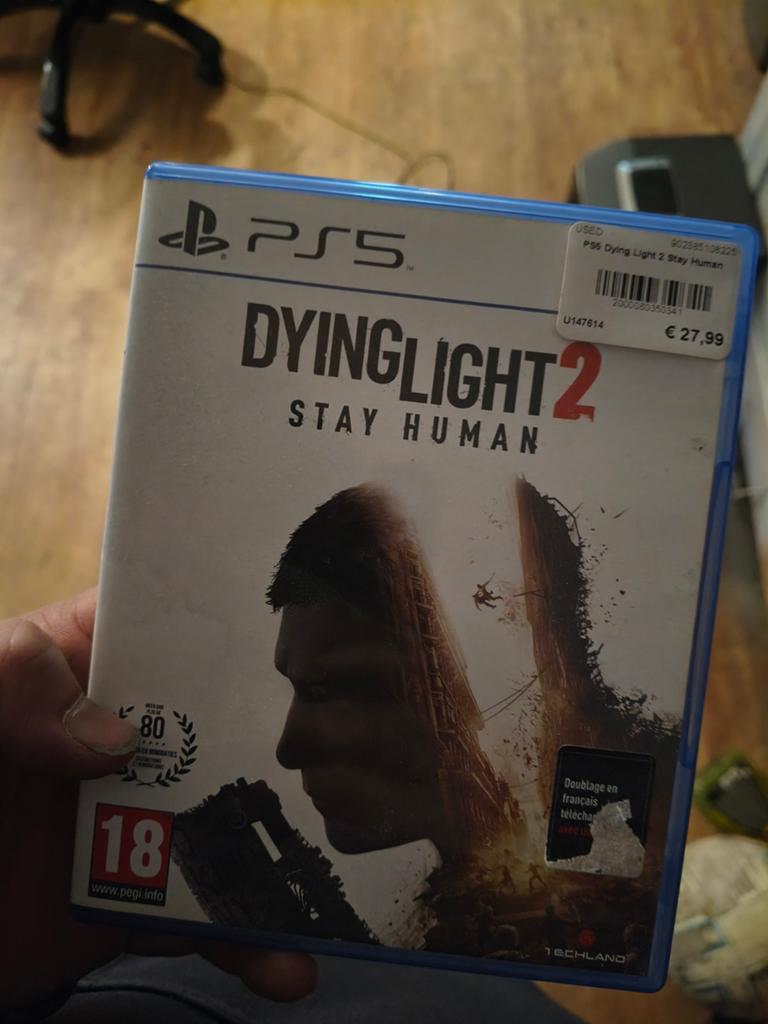 Dying Light 2 Stay Human PS5 - nooit gespeeld, Spelcomputers en Games, Games | Sony PlayStation 5, Online, Vanaf 18 jaar, 1 speler