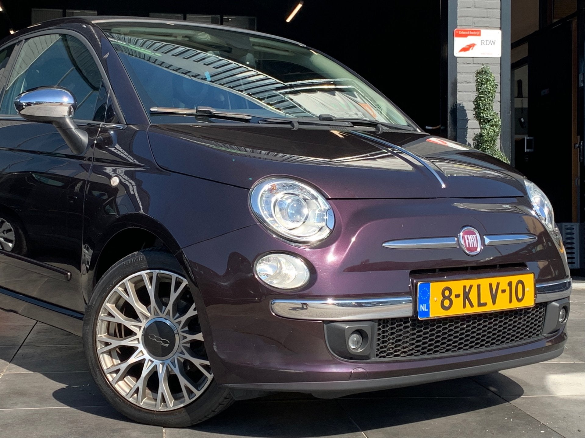 Fiat 500 C 0.9TwinAir Lounge|1e eig|NAP|Airco|El.Ramen|Leder, Auto's, Euro 5, 86 pk, Gebruikt, Overige kleuren