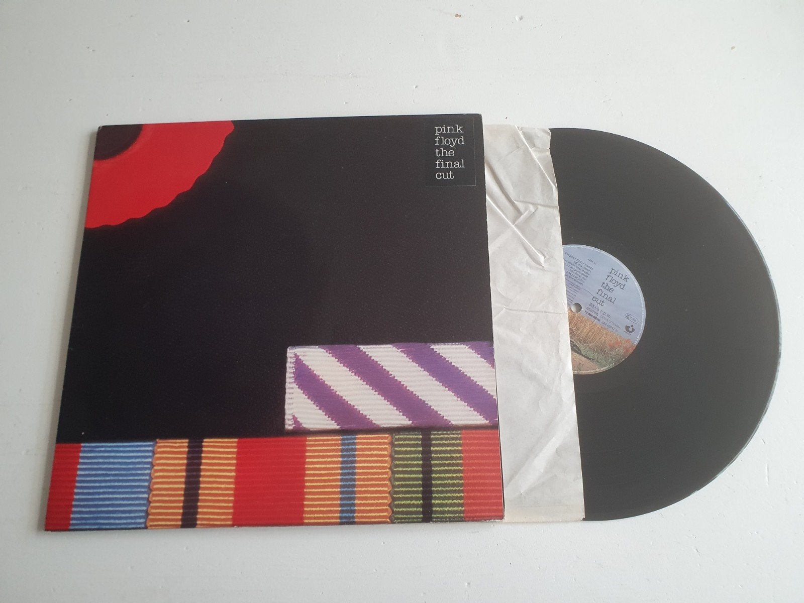Pink Floyd - The Final Cut LP (1983), LP, Rock, Gebruikt, Originele persing