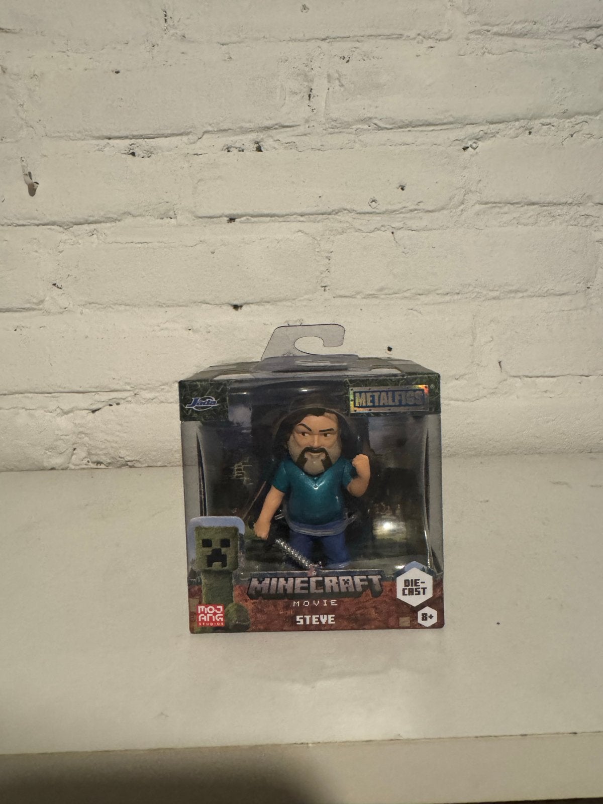 Minecraft Movie Steve MetalFigs Die-Cast Figuur, Kinderen en Baby's, Ophalen of Verzenden, Nieuw