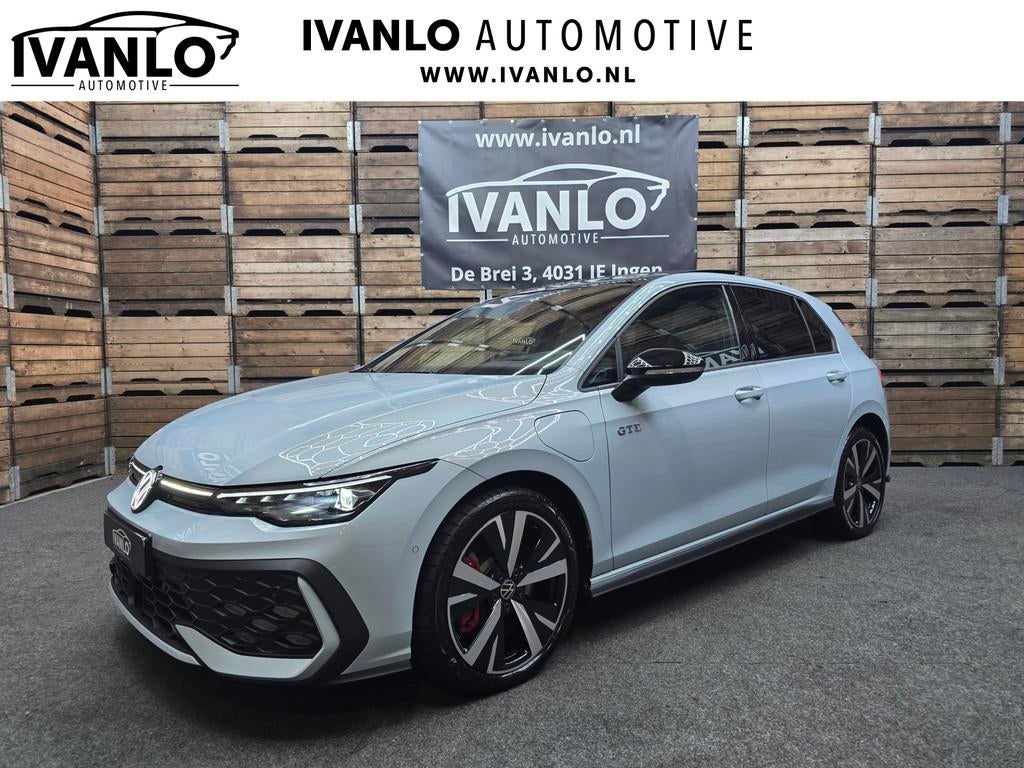 Volkswagen GOLF 1.5 eHybrid GTE Leder "vienna"Led IQ Lights, Auto's, 77 km/l, 4 cilinders, Blauw, Parkeerassistent