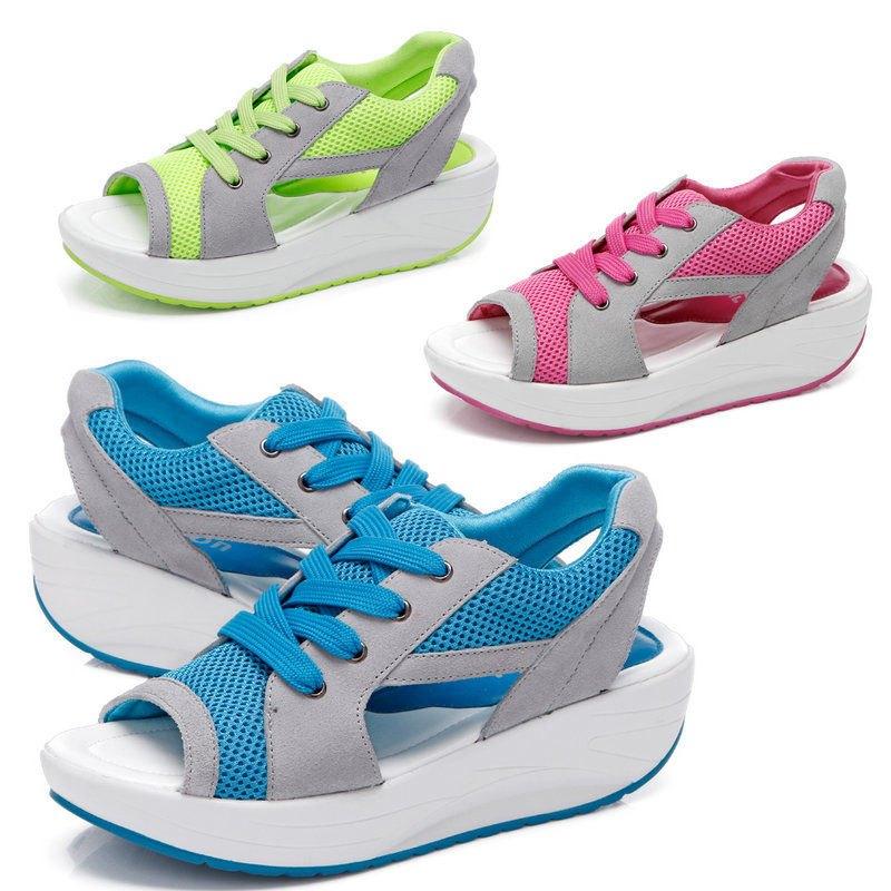 Open teen sport sandalen dames vrouwen roze blauwe groene, Verzenden, Nieuw, Overige kleuren, Sandalen of Muiltjes