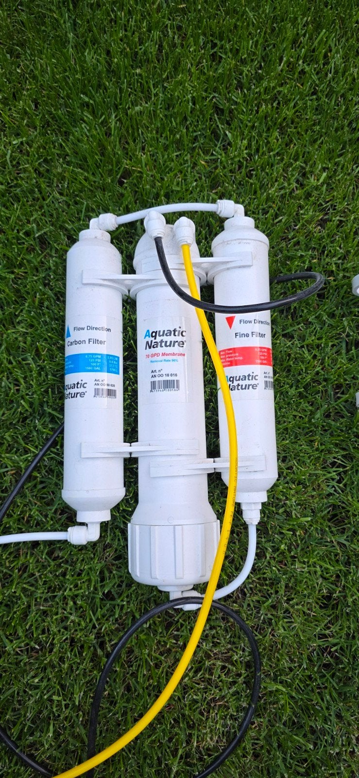 Aquatic Nature 70 GPD Omgekeerd Osmoseapparaat, Ophalen of Verzenden, Inclusief toebehoren, Zo goed als nieuw, Filter