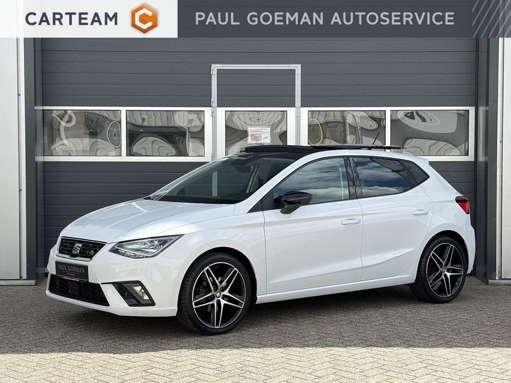 SEAT Ibiza 1.0 TSI FR Business Intense | Pano | LED | Parkee, Auto's, Seat, Gebruikt, Bedrijf, Handgeschakeld, 570 kg
