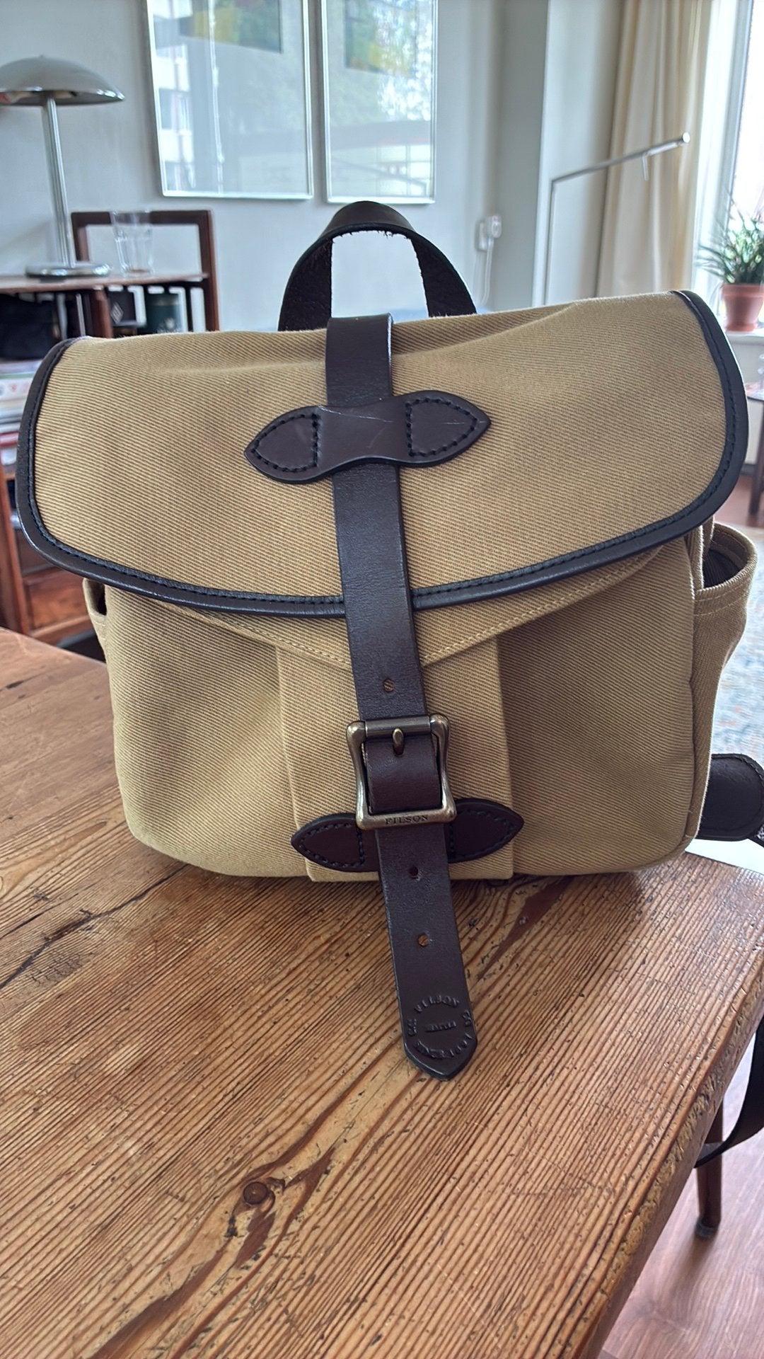 Filson Rugged Twill Rucksack - Zo goed als nieuw, Ophalen of Verzenden, Nieuw, Overige merken