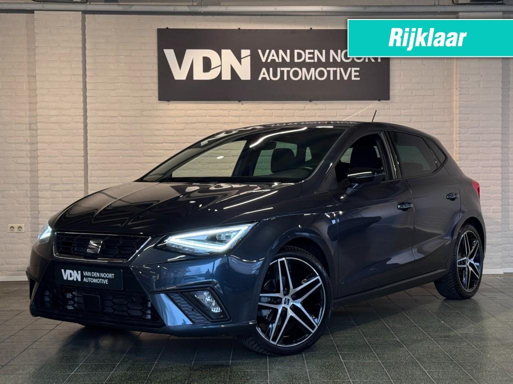 Seat IBIZA 1.0 TSI FR Business Intense Virtual Sfeerv ACC Ca, Automaat, Gebruikt, Met garantie (alle), Ibiza