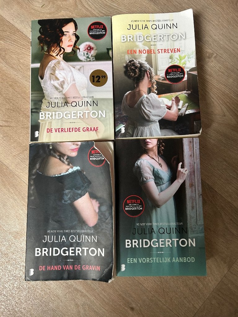 Bridgerton serie, Boeken, Ophalen, Gelezen, Julia Quinn, Nederland
