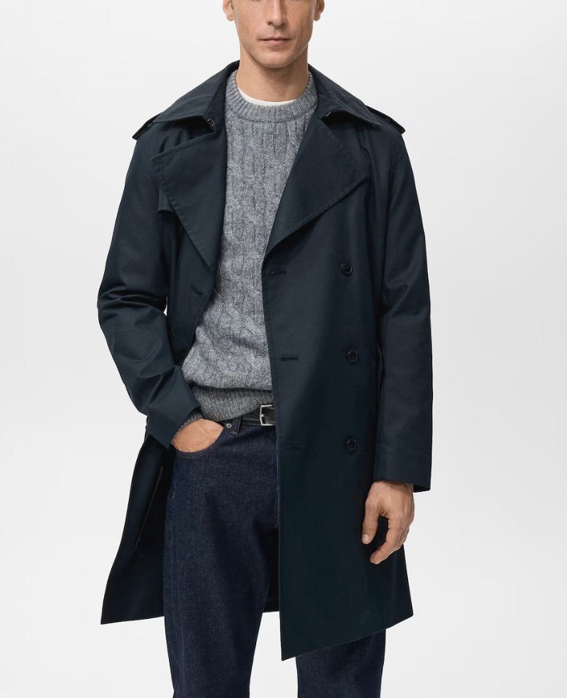 Nog nieuwe MNG trenchcoat S, Ophalen of Verzenden, Zo goed als nieuw, Zwart