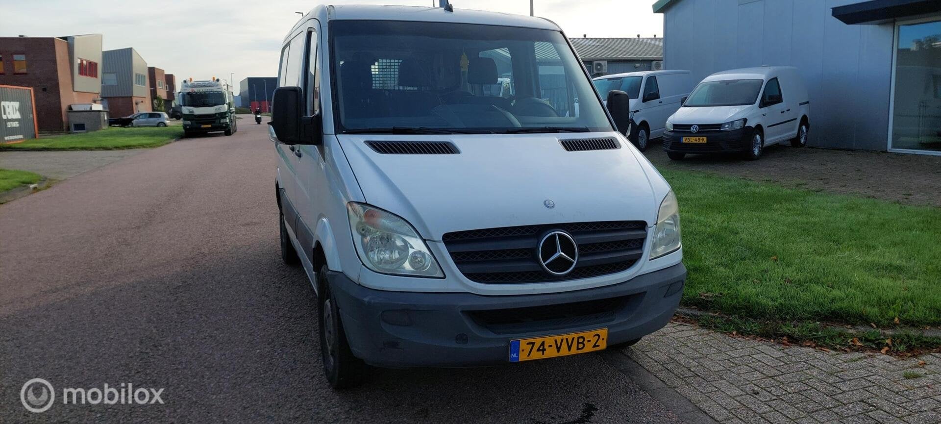 Mercedes Sprinter bestel 213 2.2 CDI 325 Dubbel cabine, Auto's, Electronic Stability Program (ESP), Achterwielaandrijving, Gebruikt