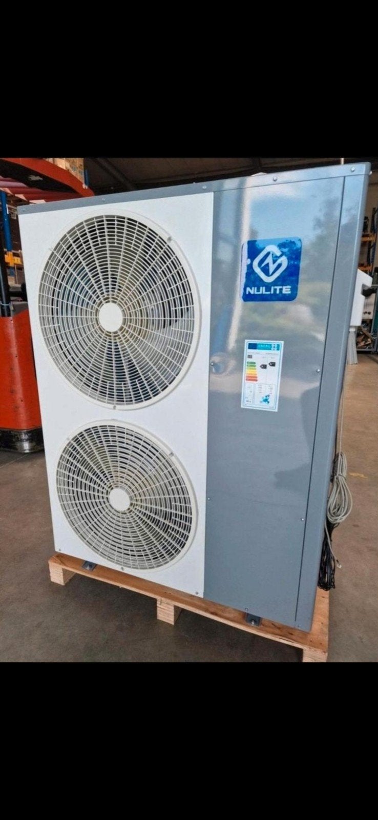 NULITE NEW ENERGY DC Inverter Warmtepomp, Witgoed en Apparatuur, Airco's, Nieuw, 100 m³ of groter, 3 snelheden of meer, Koelen en Ontvochtigen