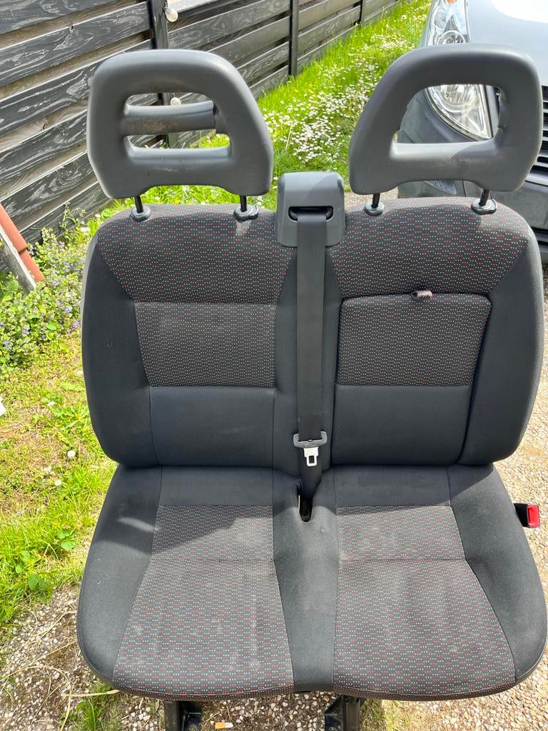 Passagiersbank met gordel - peugeot/citroen/fiat, Auto-onderdelen, Interieur en Bekleding, Ophalen, Gebruikt, Peugeot