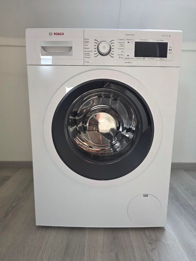 Bosch wasmachine, Ophalen, 1200 tot 1600 toeren, 85 tot 90 cm