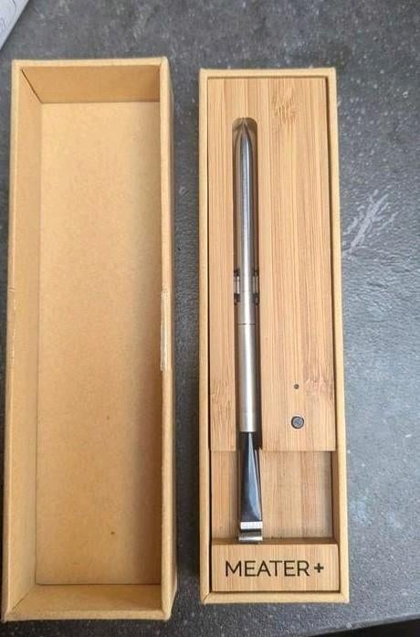 Meater+ Draadloze Smart Vleesthermometer, Ophalen, Overige typen, Zo goed als nieuw, Metaal