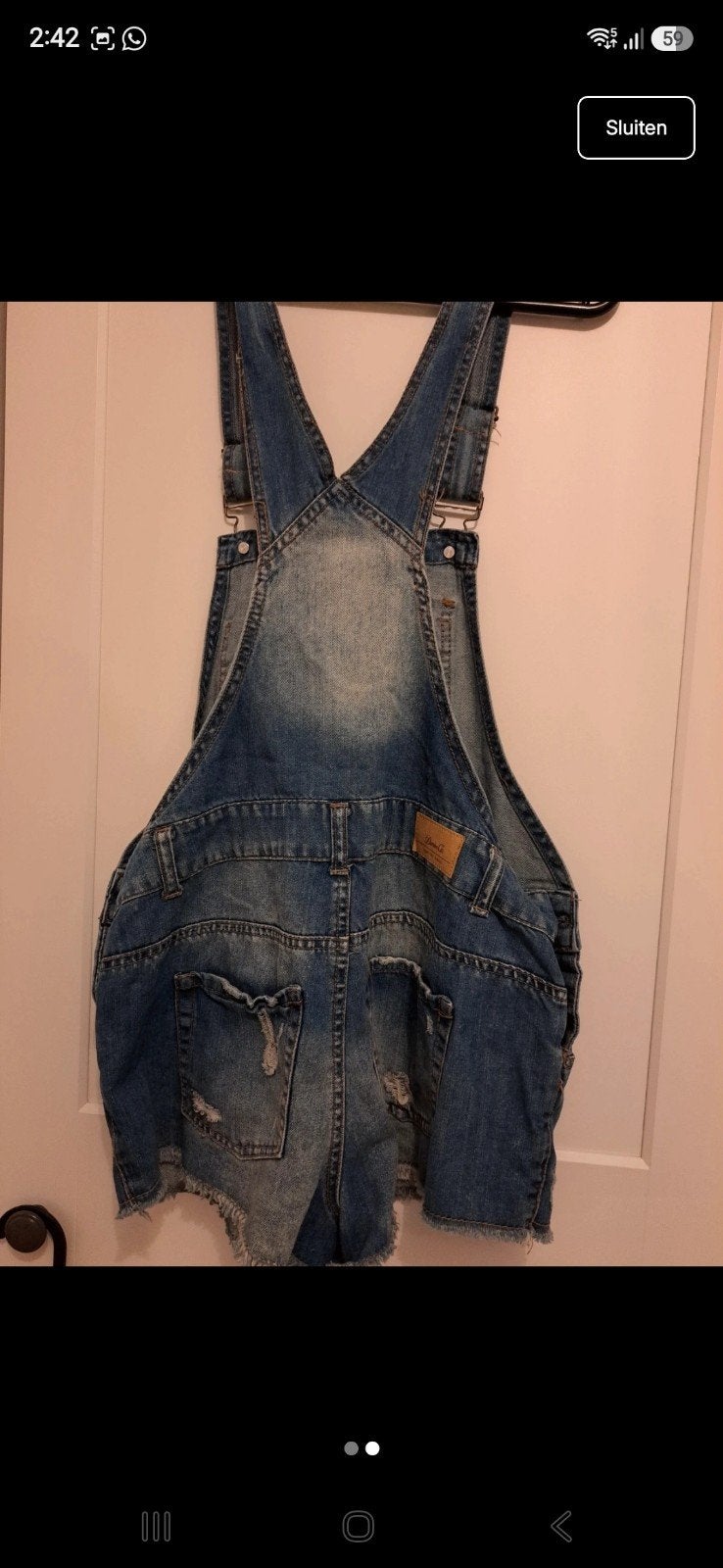 Denim jumpsuit x New Yorker, Maat 38/40 (M), Blauw, Nieuw, New Yorker