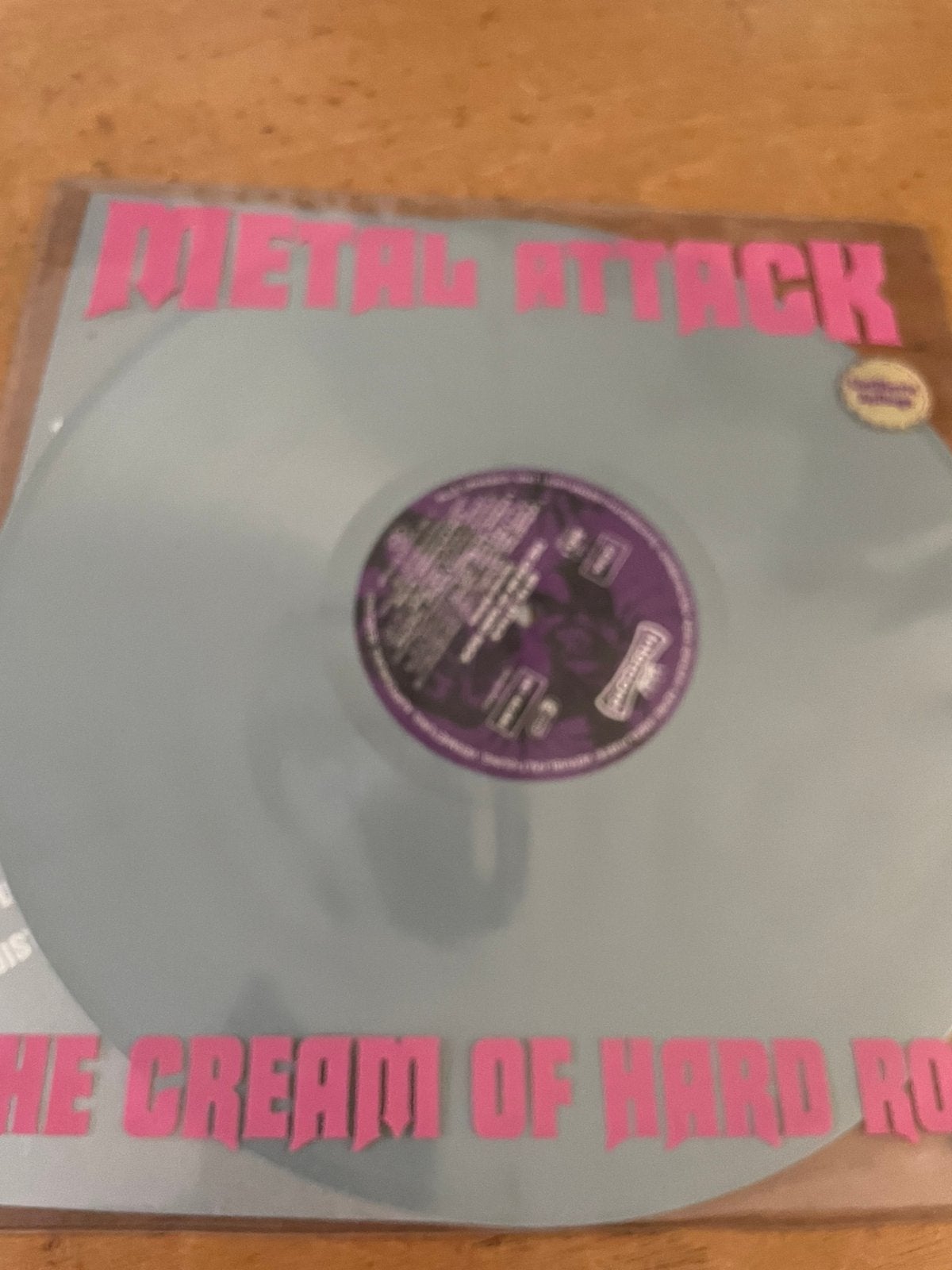 Metal Attack. Compilatie lp, Cd's en Dvd's, Vinyl | Hardrock en Metal, Ophalen of Verzenden, Zo goed als nieuw