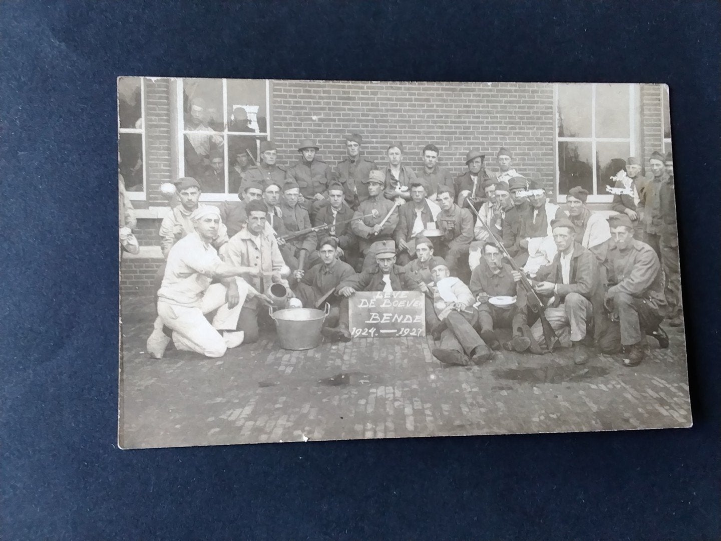 militair fotokaart, Ophalen of Verzenden, 1920 tot 1940, Zuid-Holland
