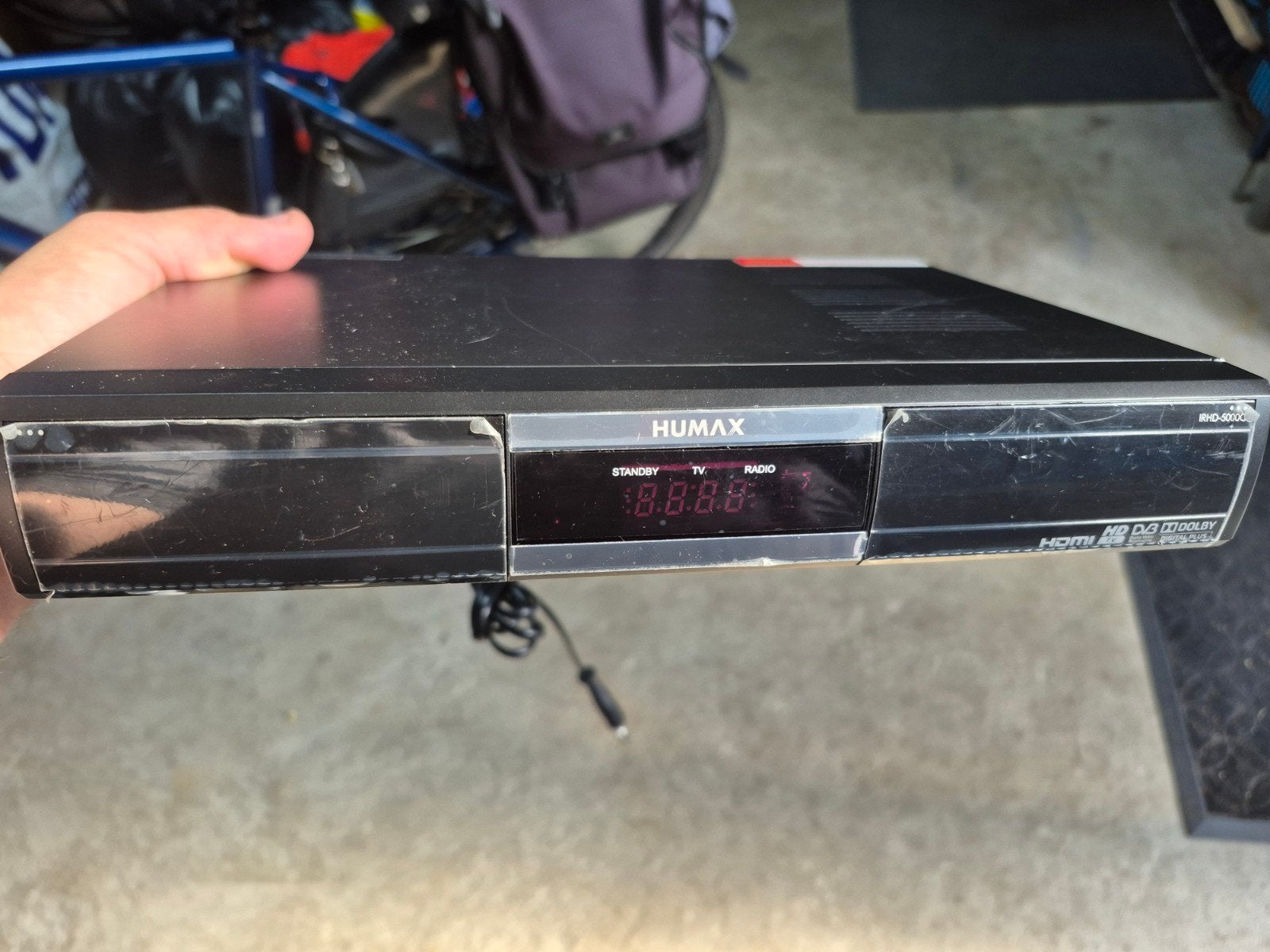 Humax iRHD 5000C digitale HD-recorder, Ophalen, Gebruikt, Decoder
