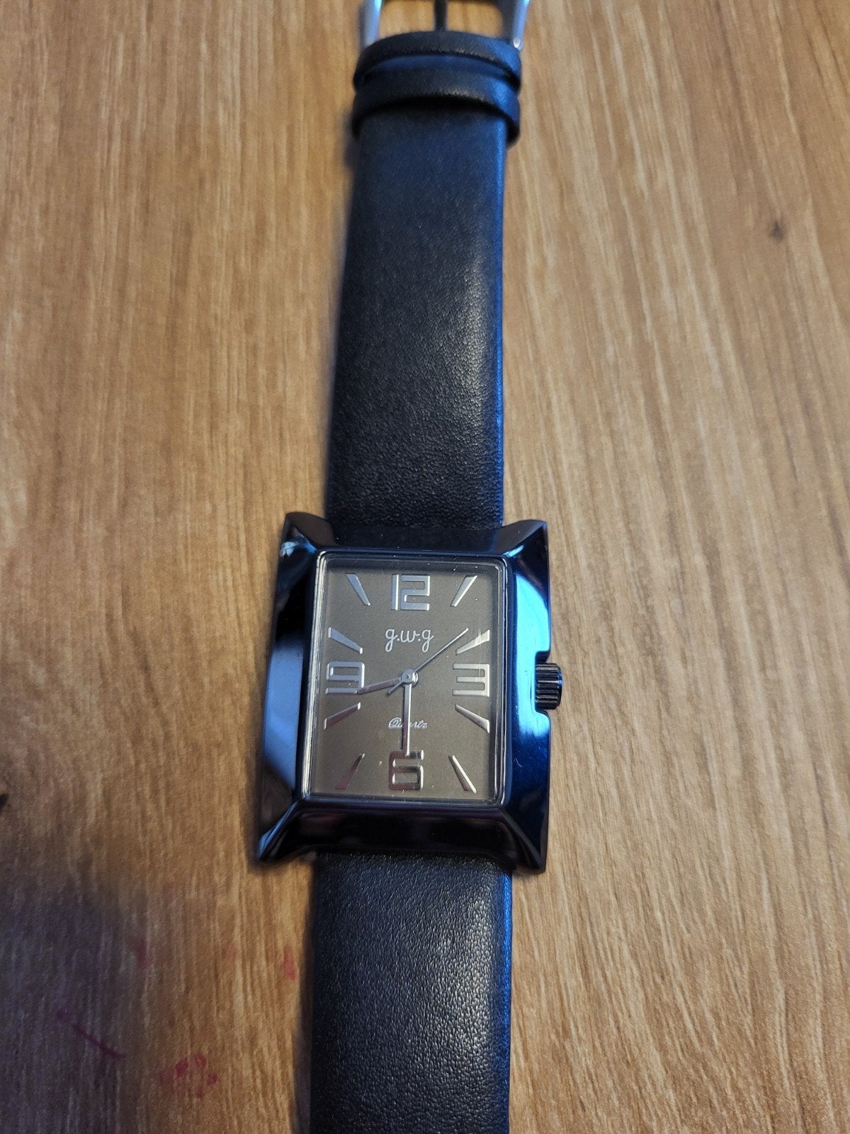 horloge zwart metaal, Ophalen of Verzenden, Zo goed als nieuw, Overige merken