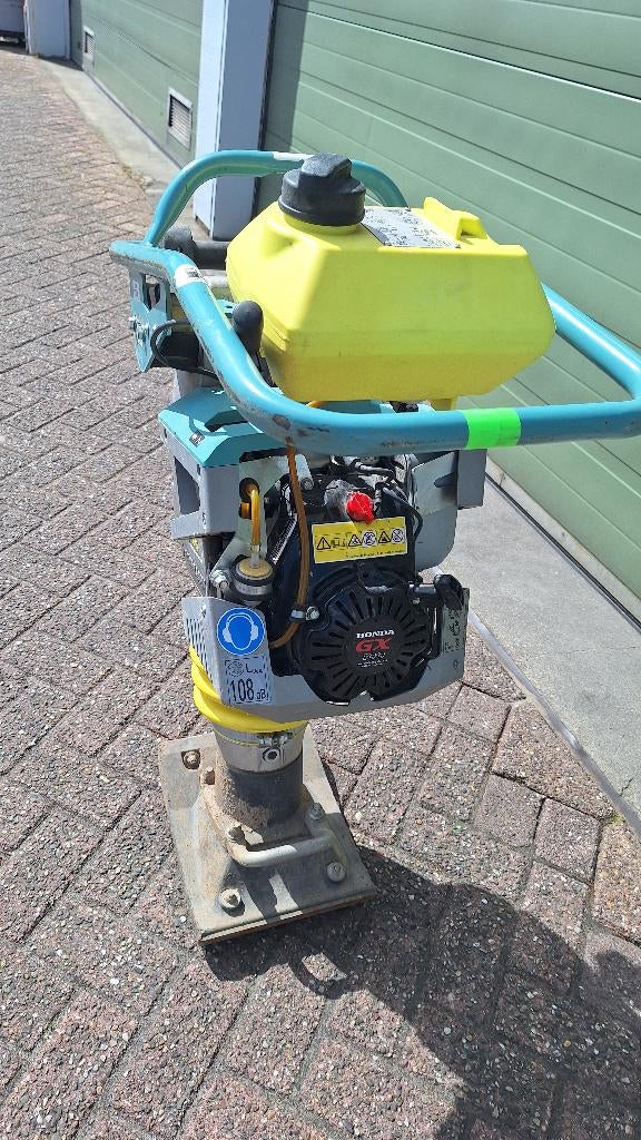 Trilstamper 15kN benzine Ammann, ATR68C, bj 2019, Ophalen, Gebruikt, Overige soorten, Industriepark 2a 9351PA Leek