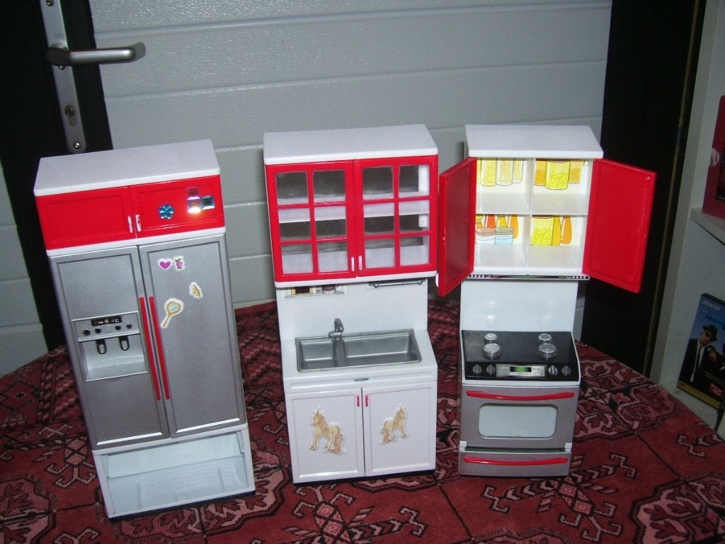 KEUKENTJE, Ophalen of Verzenden, Gebruikt, Kunststof, Speelkeuken