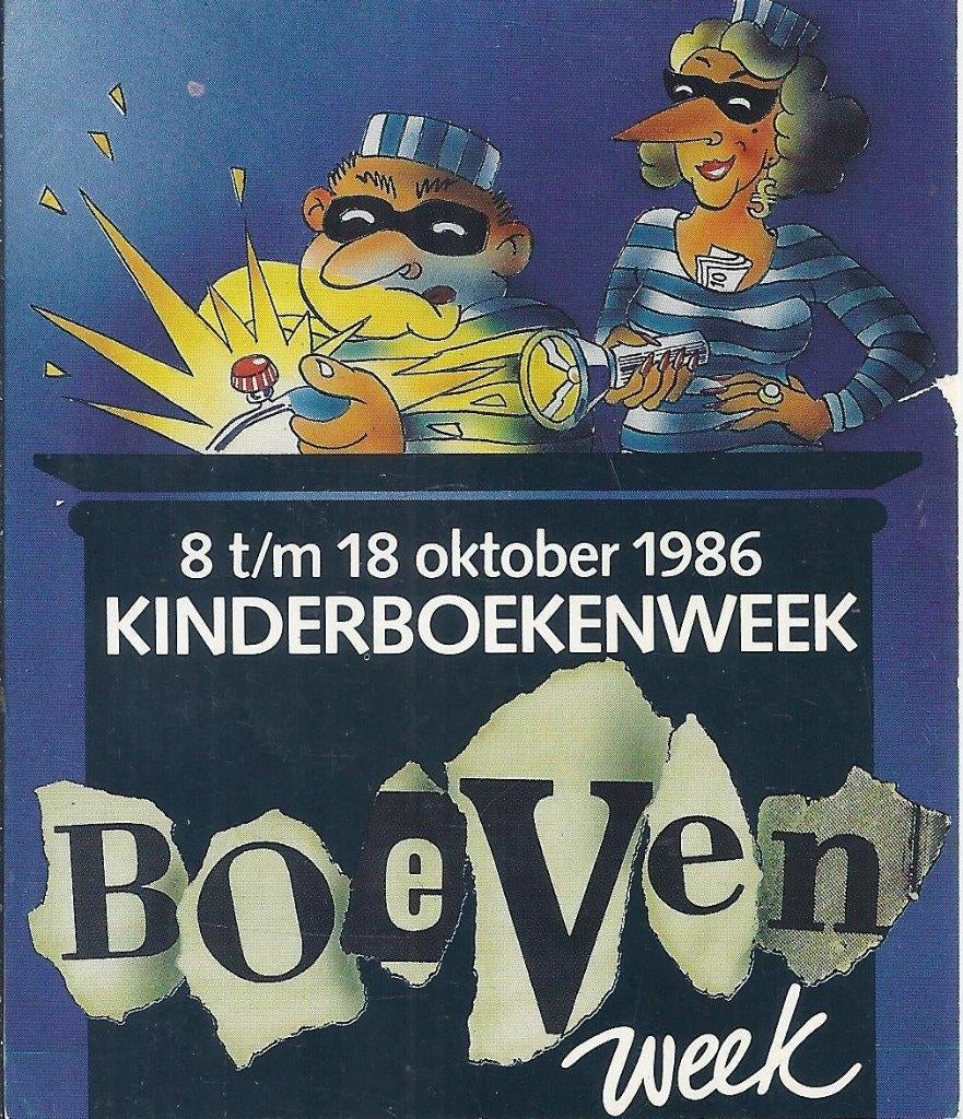 So239 sticker kinderboekenweek 1986, Verzamelen, Ophalen of Verzenden, Zo goed als nieuw, Overige typen