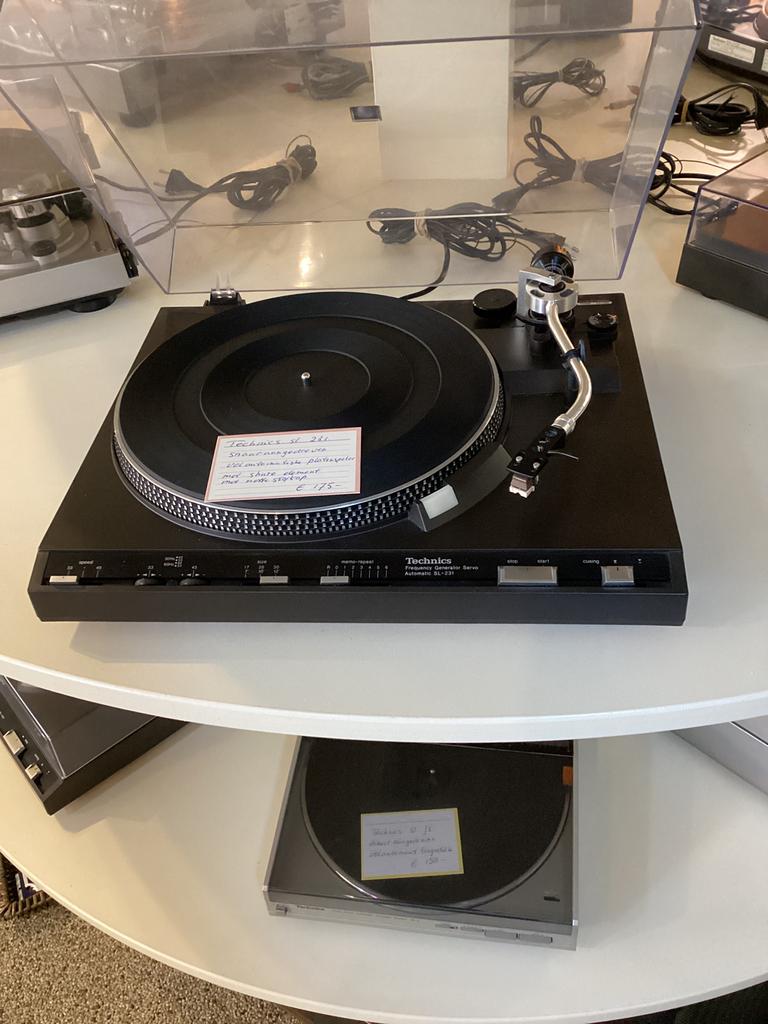 Technics sl 231, Ophalen, Gebruikt, Automatisch, Platenspeler