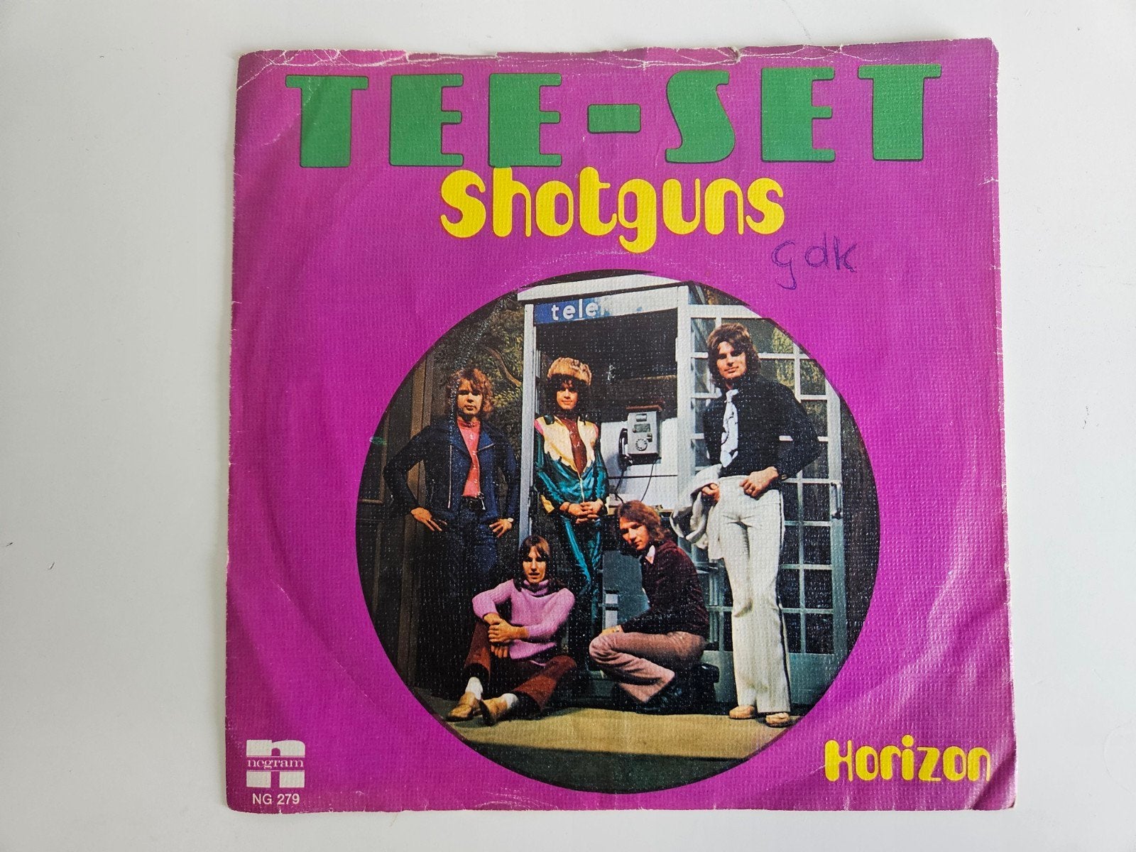 Single, Tee Set,  Shotguns / Horizon, Ophalen of Verzenden, Gebruikt, Pop