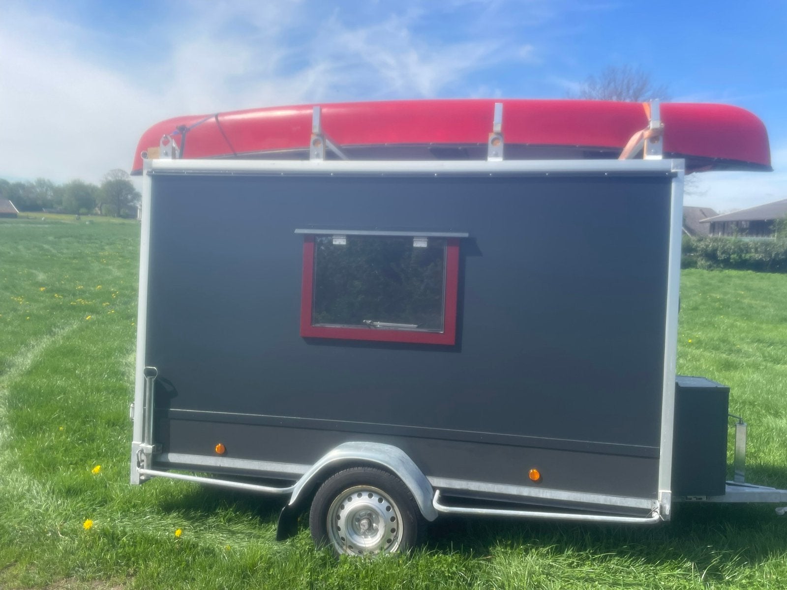 Aanhangwagen tinyhouse, Ophalen