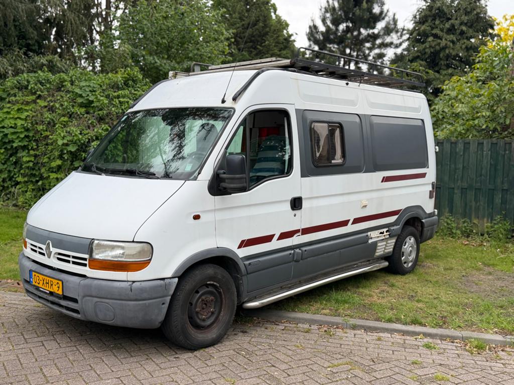 Renault Master 2.5 DCI 3.3T L2 H2 Buscamper/kamperen, Caravans en Kamperen, Campers, Overige merken, Chemisch toilet, Standaard zit