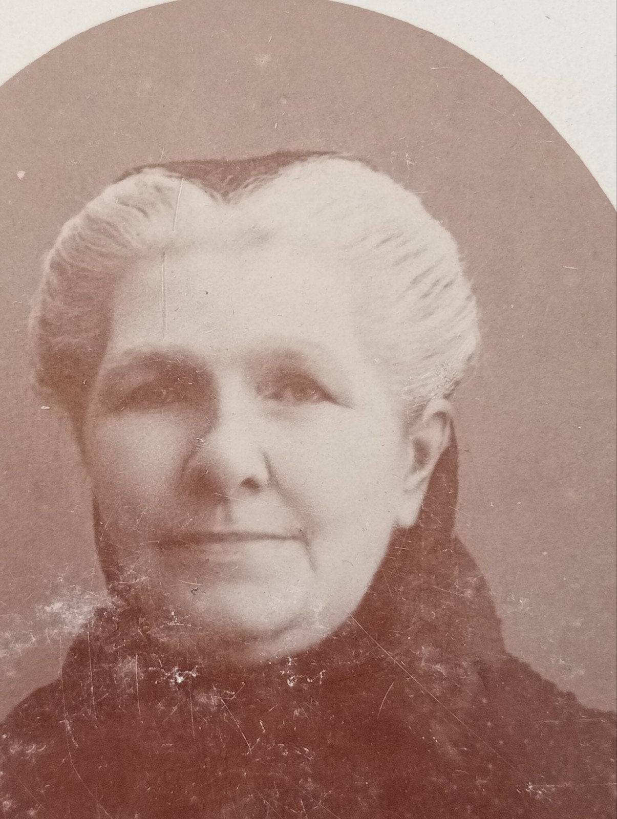 Antieke foto Chits & fils Den Haag circa 1910, Ophalen of Verzenden, Voor 1940, Gebruikt, Kind