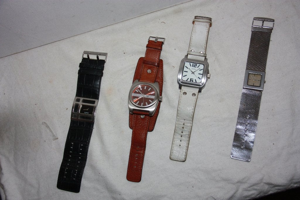 Modern Design horloge, zowel heren, als dames, unisex, Overige merken, Overige materialen, Leer, Verzenden