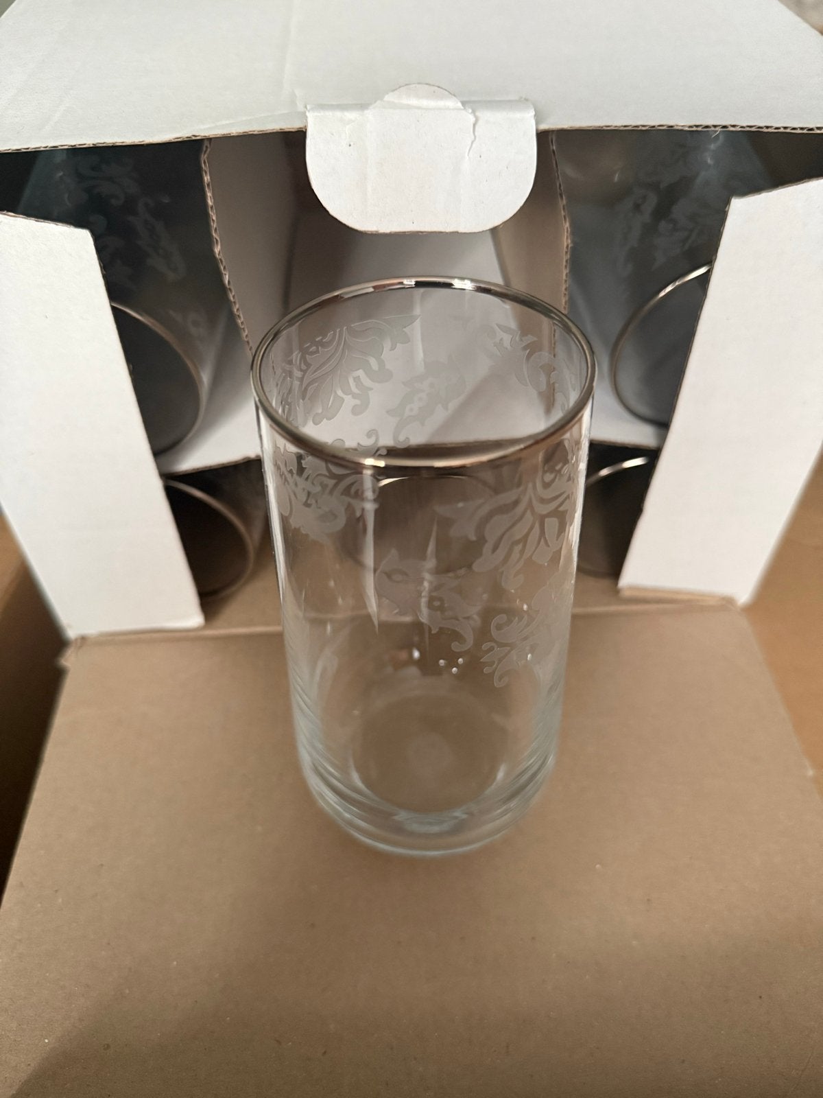 TAÇ Lyric 49-delig Glas Servies Set - Nieuw in Doos, Overige merken, Klassiek, Nieuw, Ophalen of Verzenden