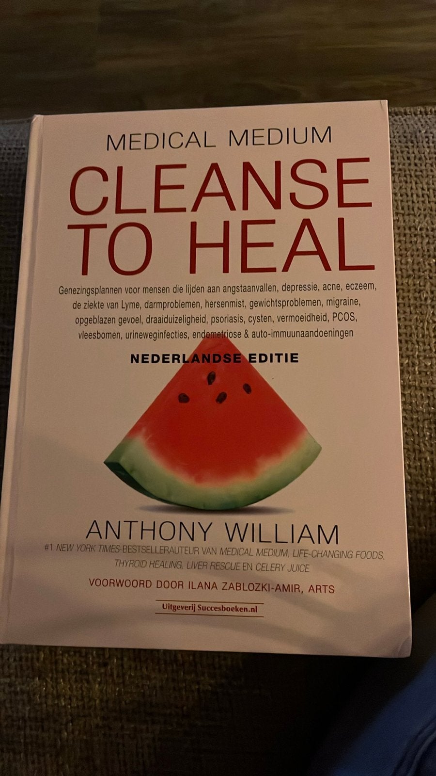 Medical Medium Cleanse to Heal - Anthony William (NL editie), Ophalen of Verzenden, Zo goed als nieuw, Gezondheid en Conditie