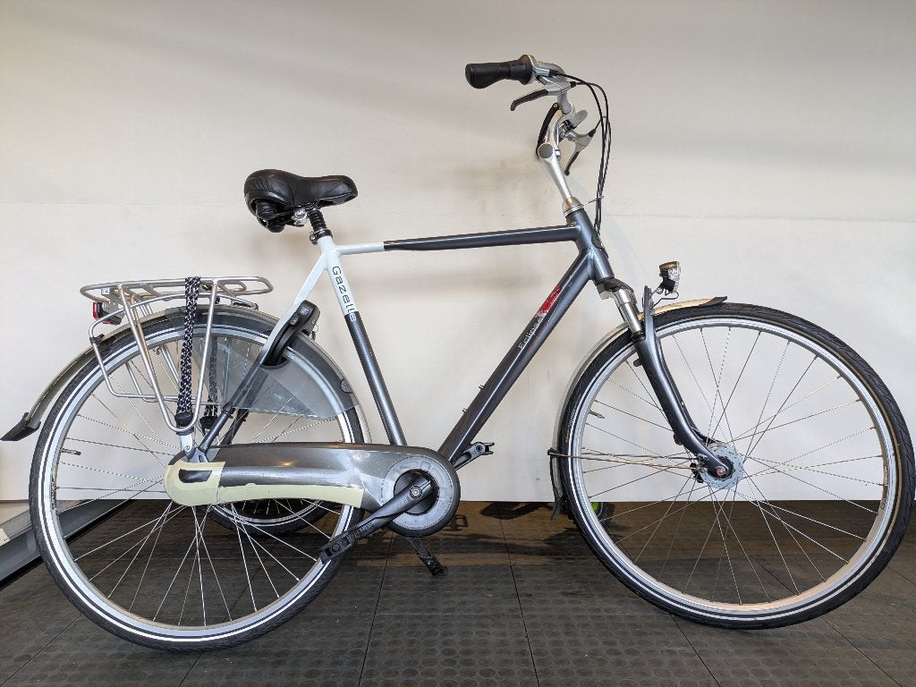 28 inch Gazelle Eclipse Limited met 8 versnellingen., Ophalen, Gebruikt, Versnellingen, 61 tot 65 cm