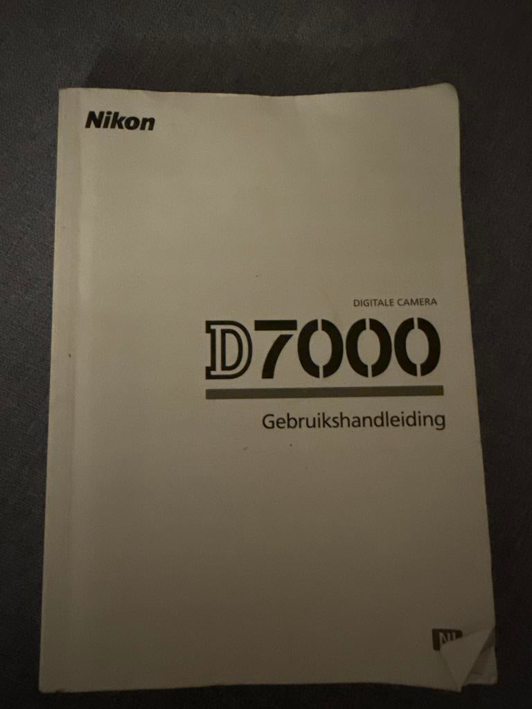 Nikon D7000 Digitale Camera Gebruikershandleiding, Ophalen, Gebruikt, Spiegelreflex, Nikon