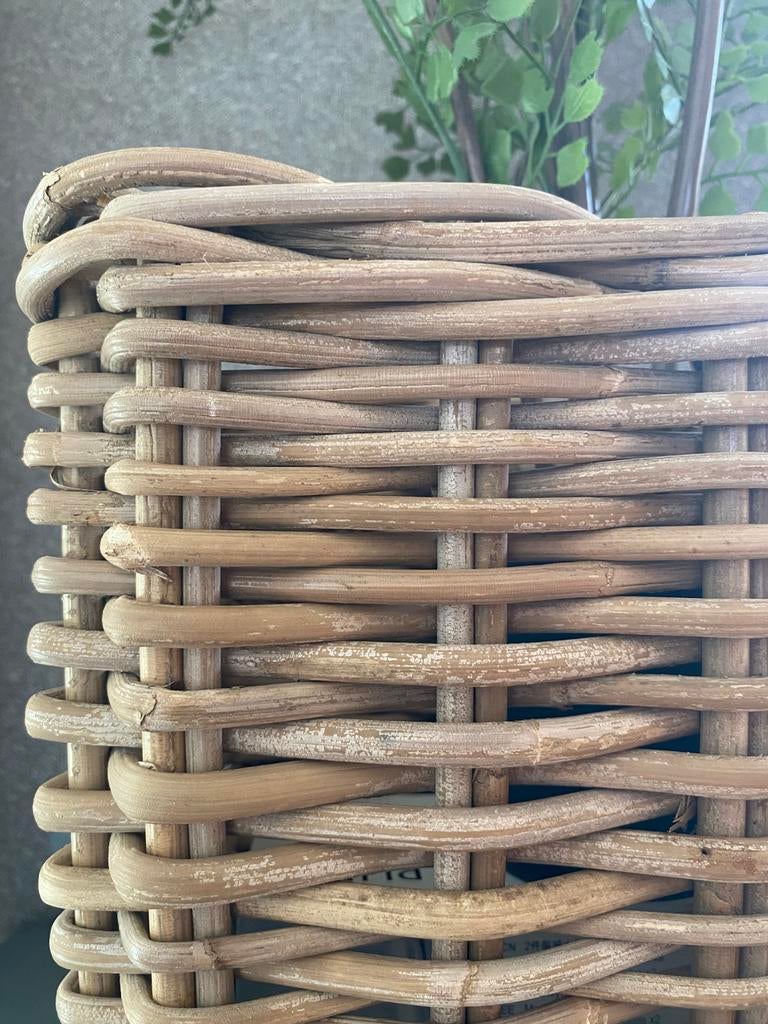 Stoere Mand - Rotan Grey!, Mand, Vierkant, Ophalen of Verzenden, Zo goed als nieuw