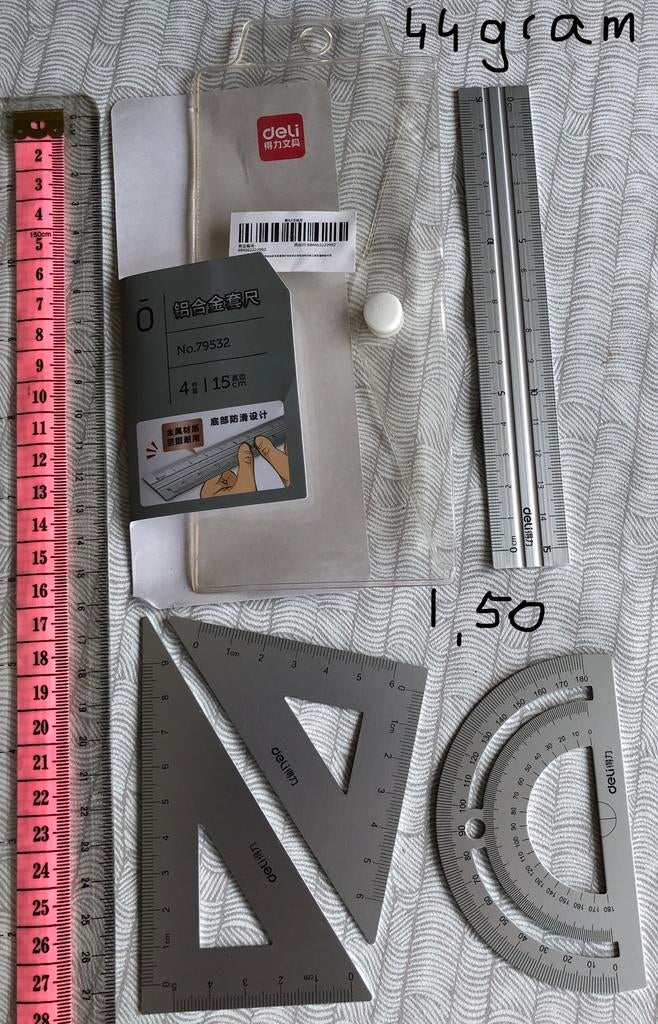Liniaal set nw, Ophalen of Verzenden, Nieuw