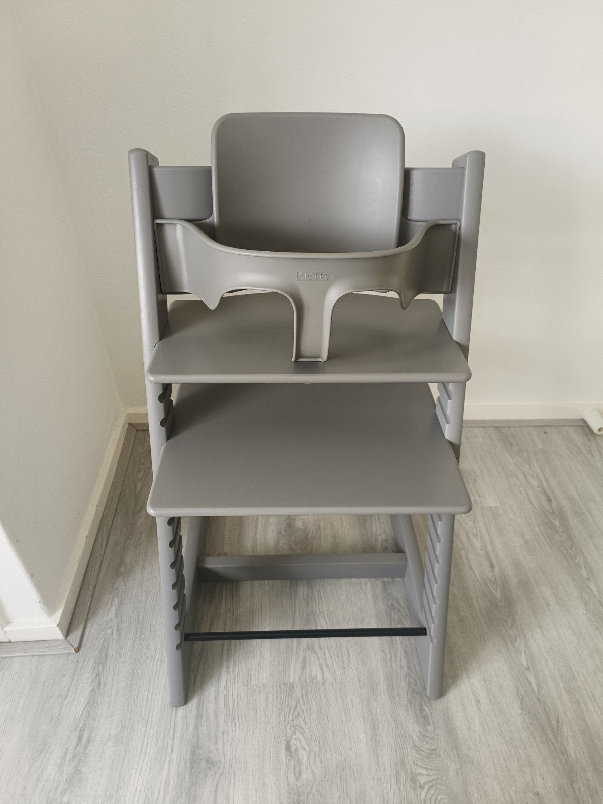 Foto 4 van Stokke Tripp Trapp storm grey+babyset,2standen newborn evt2x