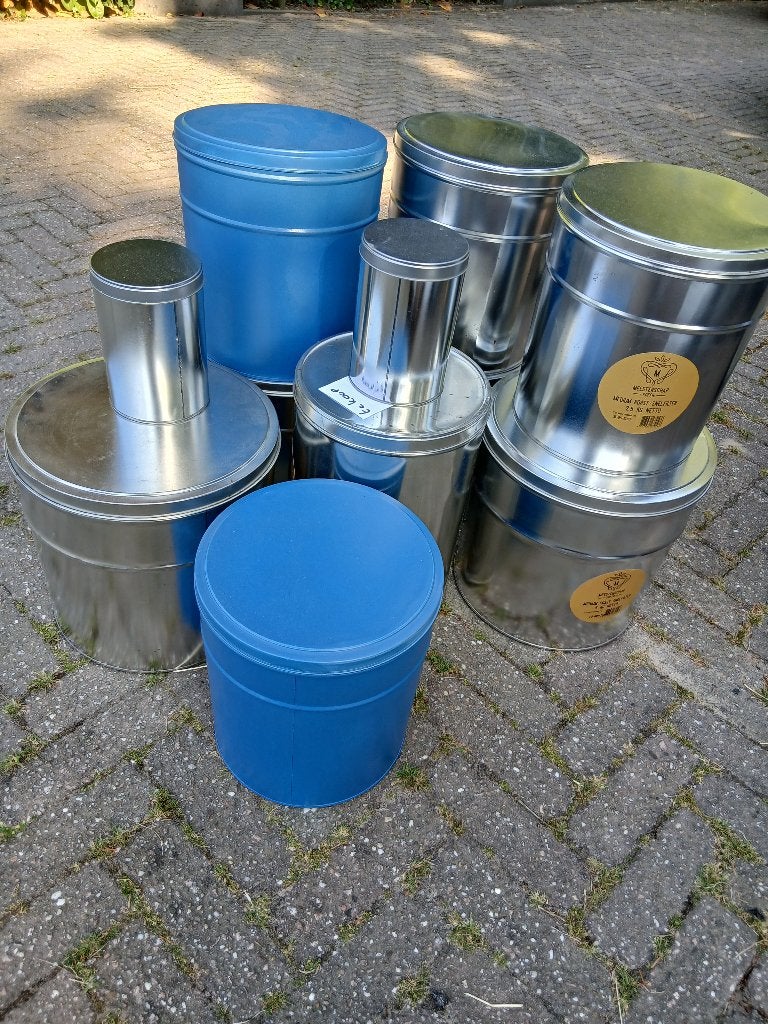 Voorraadblikken 19 stuks, Verzamelen, Blikken, Zo goed als nieuw, Overige, Ophalen