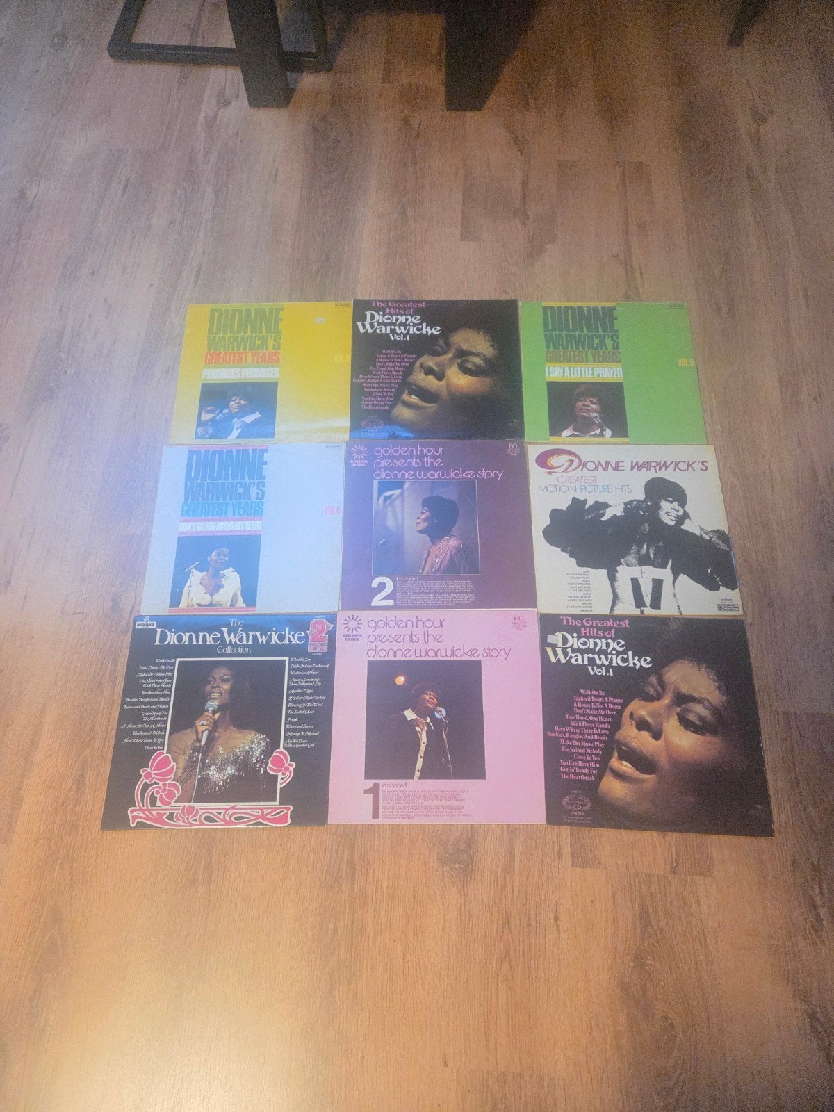 Dionne Warwick LP collectie - 9 albums, LP, Gebruikt, Pop, Ophalen of Verzenden