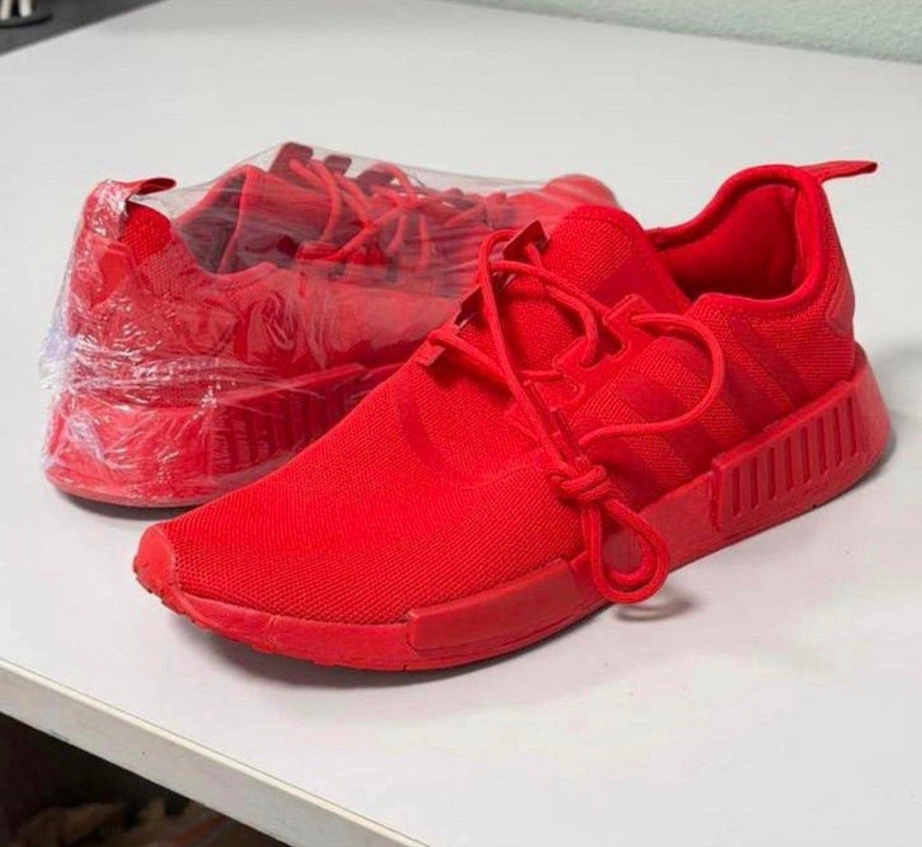 Adidas NMD_R1 Primeblue Rood Triple Red Men's GX7605 46 2/3, P, Overige kleuren, P, P