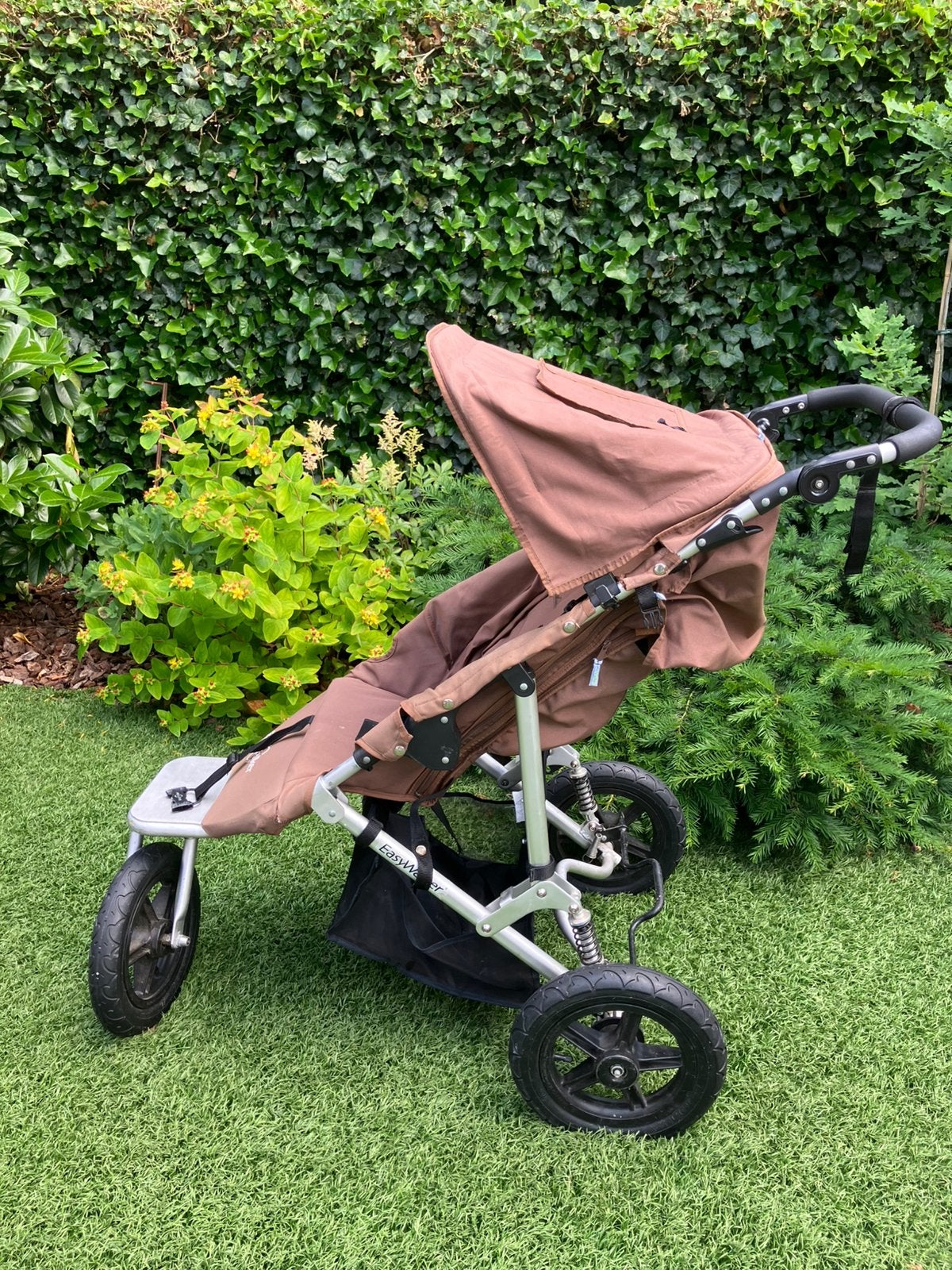Easy walker kinderwagen met voetenzak, Gebruikt, Verstelbare duwstang, Ophalen, Kinderwagen