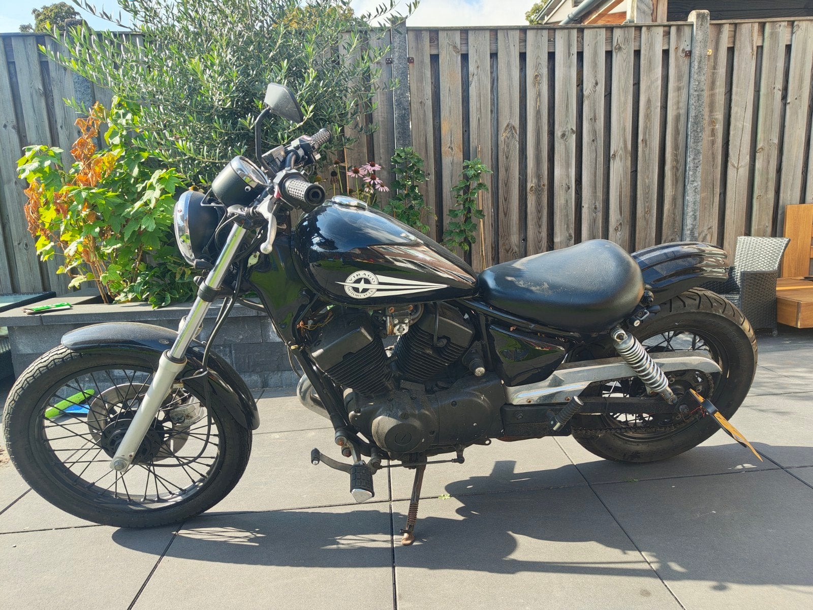 Yamaha XV250 1990, Motoren, 2 cilinders, Chopper, Gebruikt, Particulier