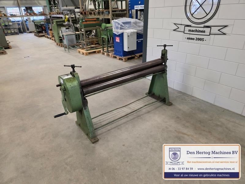 Luna handwals 1525x4mm plaatwals rollenwals metaalbewerking, Doe-het-zelf en Verbouw, Gereedschap | Overige machines, Ophalen